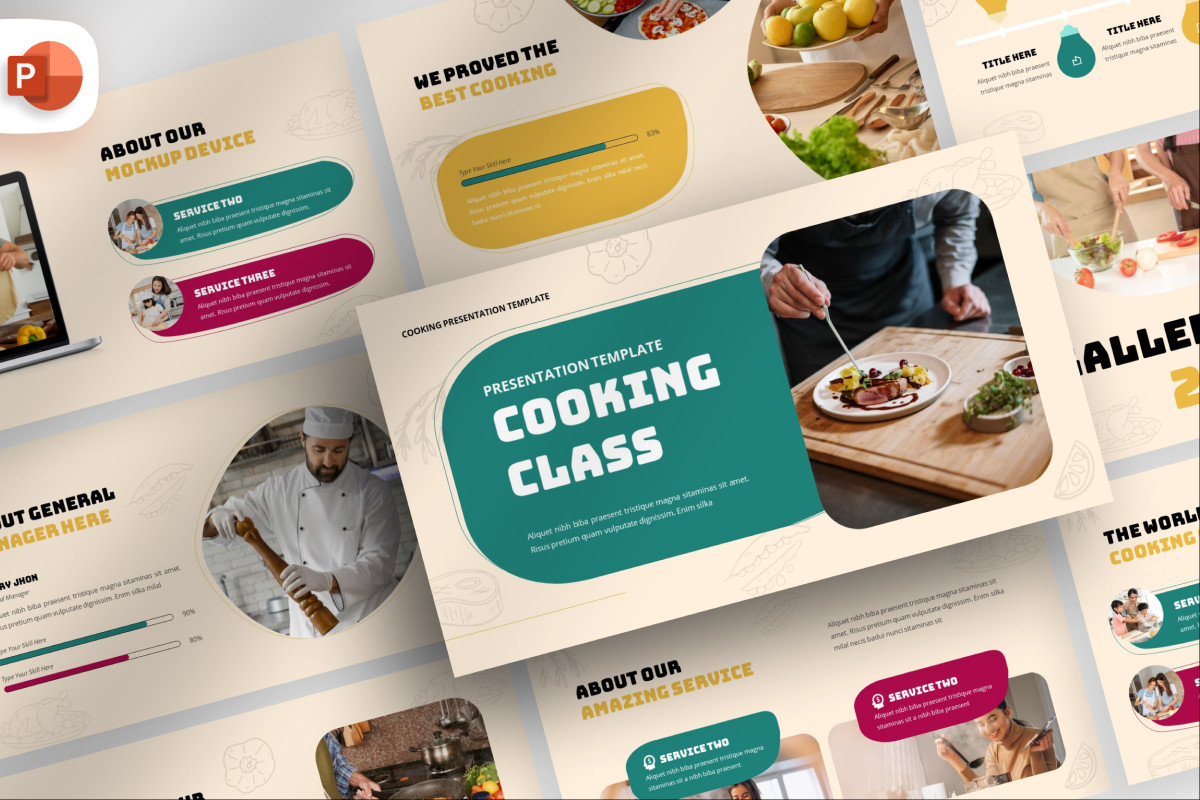 Cooking Class Presentation Template Nulivo Market